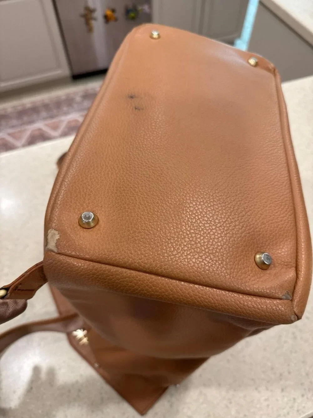 Freshly Picked Classic Diaper Bag, Butterscotch